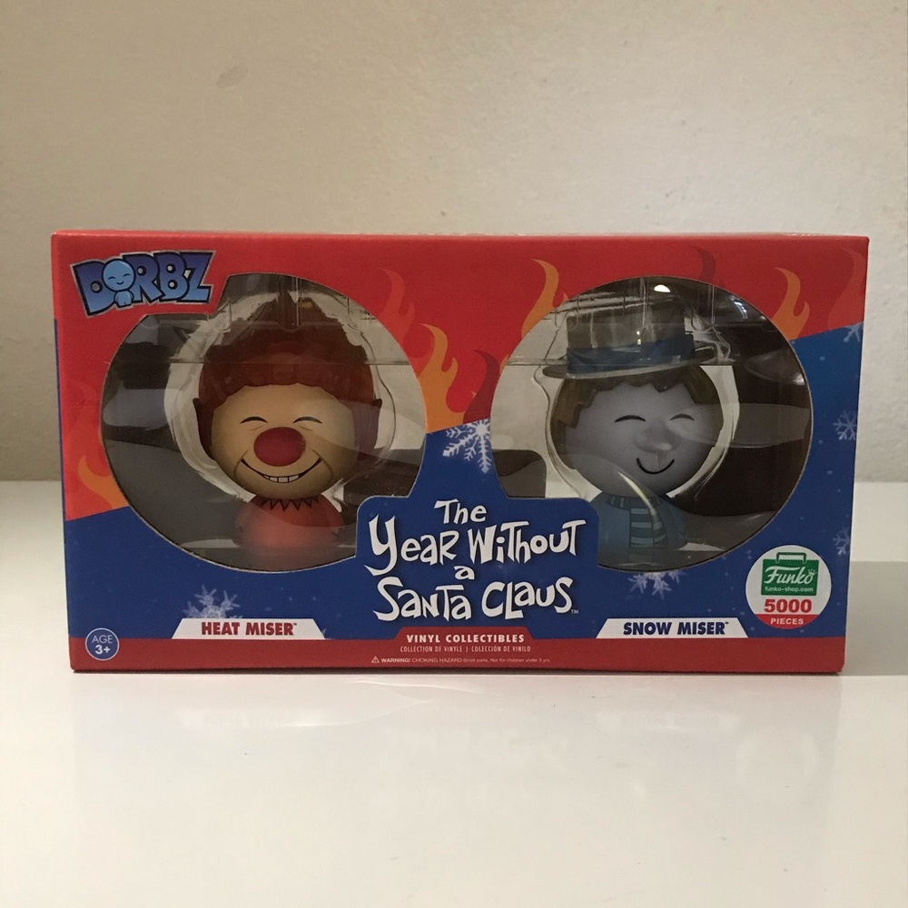 Heat Miser and Snow Miser Funko DORBZ Set
